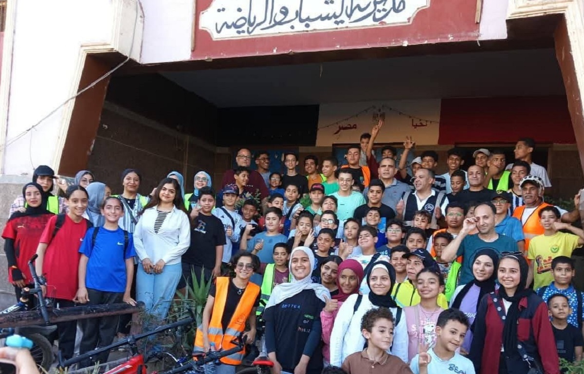 مارثون دراجات على النيل لتعزيز ثقافة اللياقة البدنية